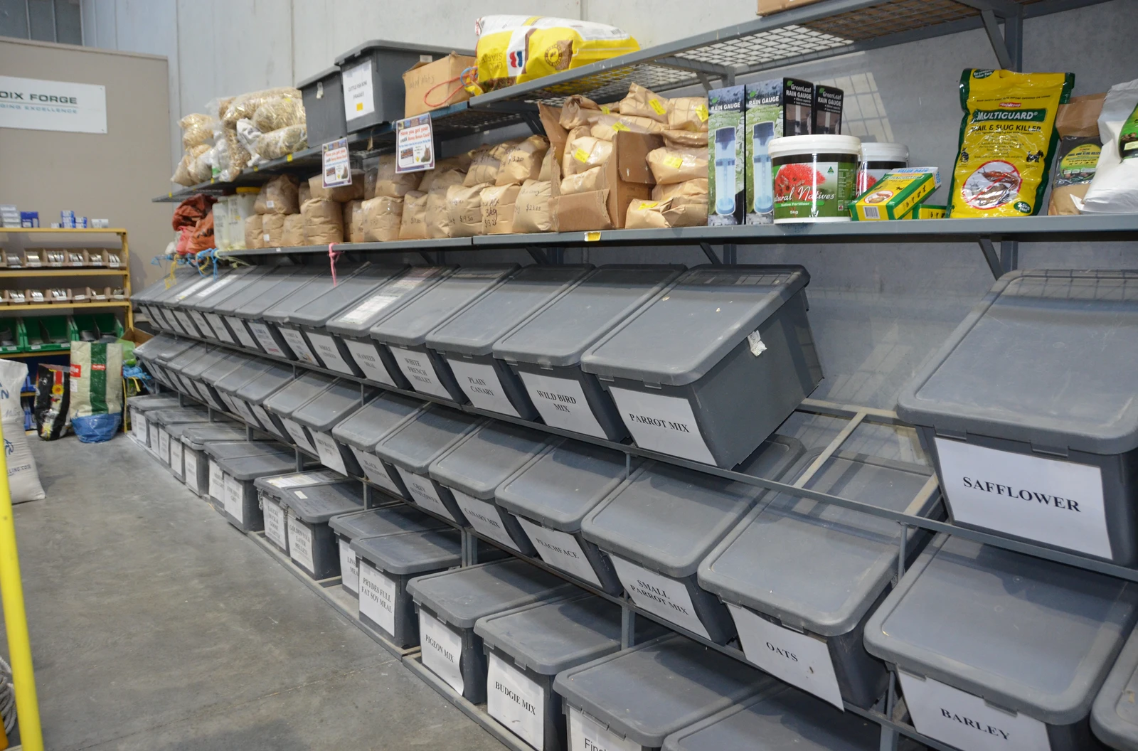 Weighed Livestock Feed