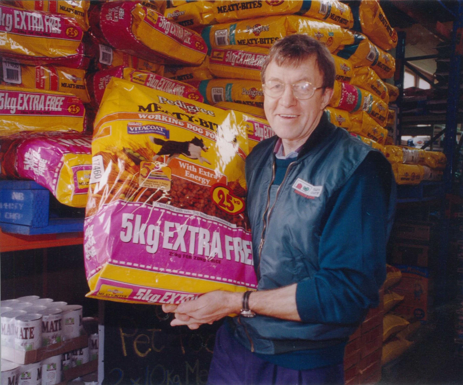 Peter at old shop