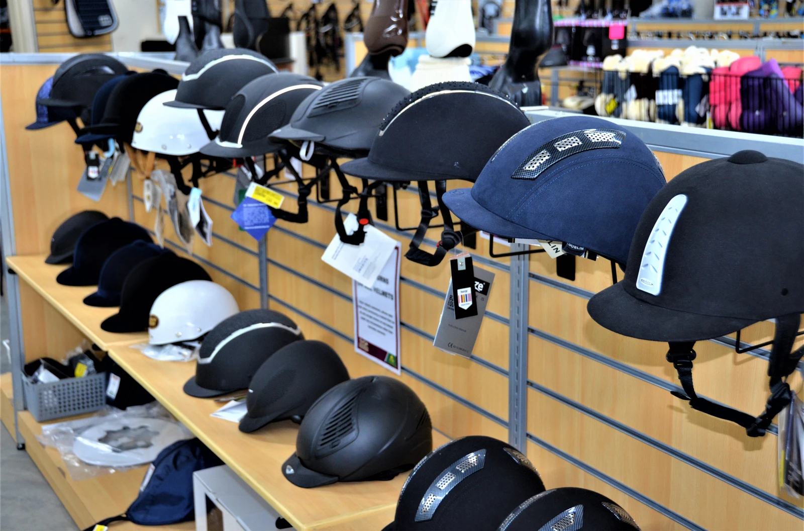 saddlery helmets